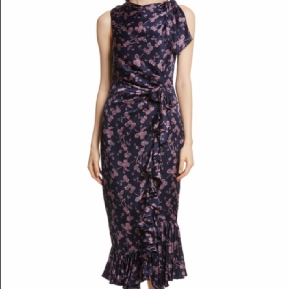 Cinq a Sept print dress Size 8